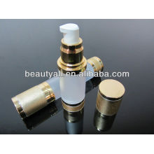 Empty Aluminium Round Airless Pump Bottles